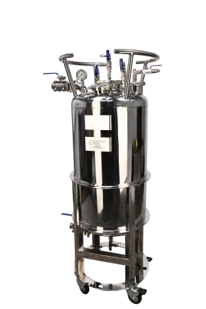 312lb ASME Single-Jacketed Solvent Tank or Collection Vessel | V1 | Assembled