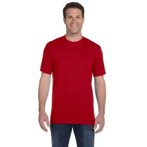 Anvil Men's Red Midweight T-Shirt
