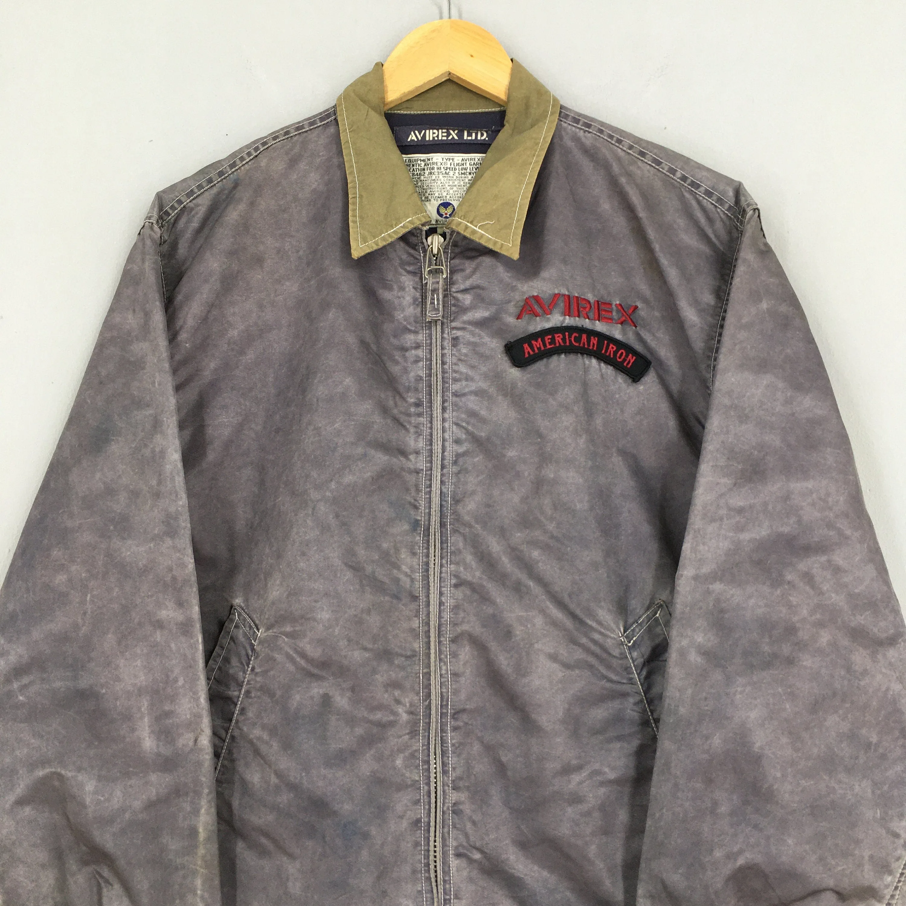 Avirex Usa Army Air Force Bomber Jacket Small