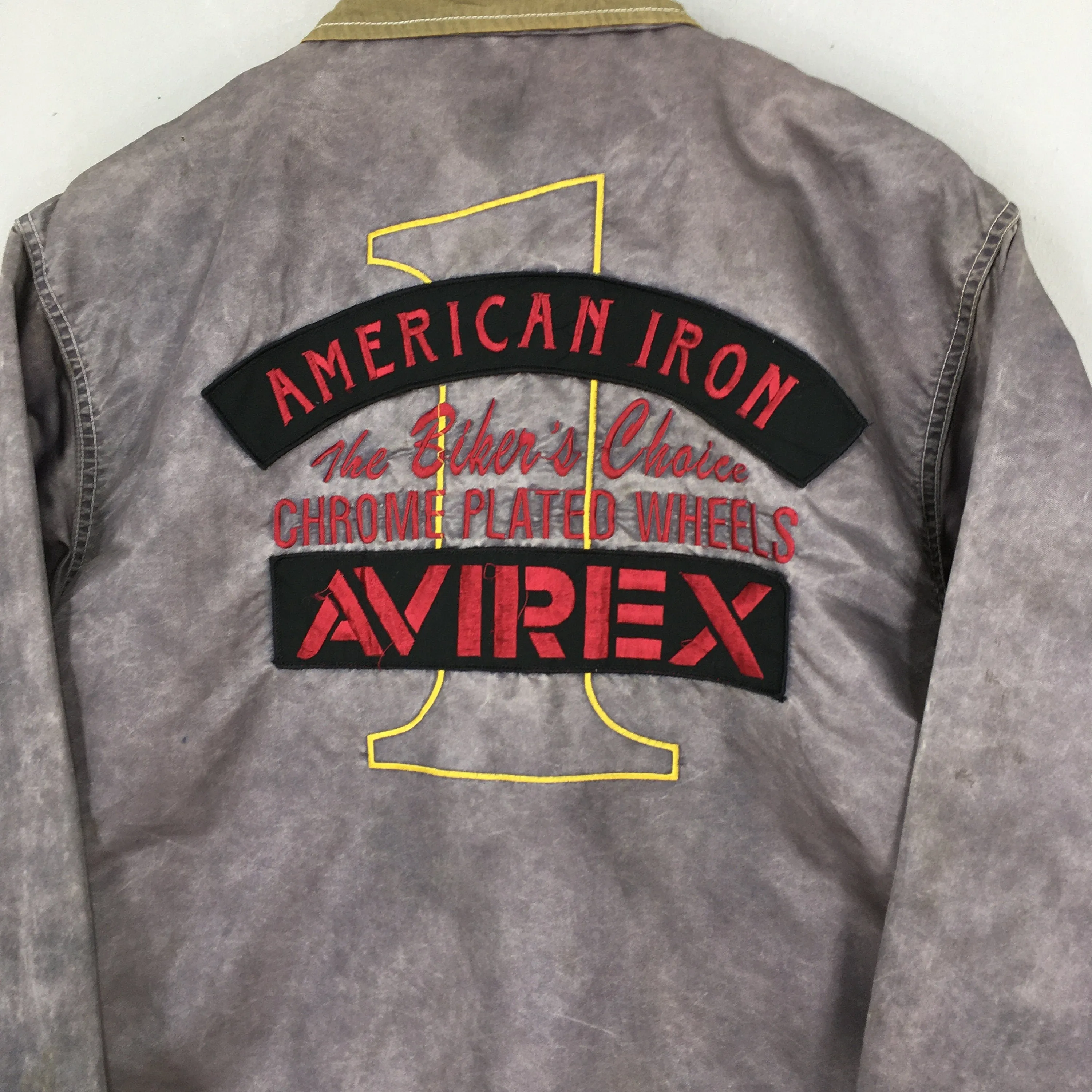 Avirex Usa Army Air Force Bomber Jacket Small