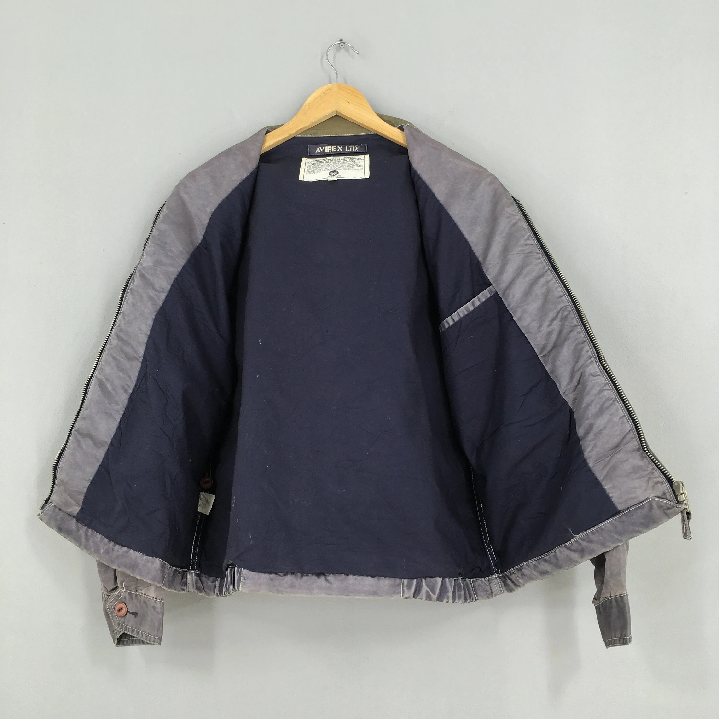 Avirex Usa Army Air Force Bomber Jacket Small