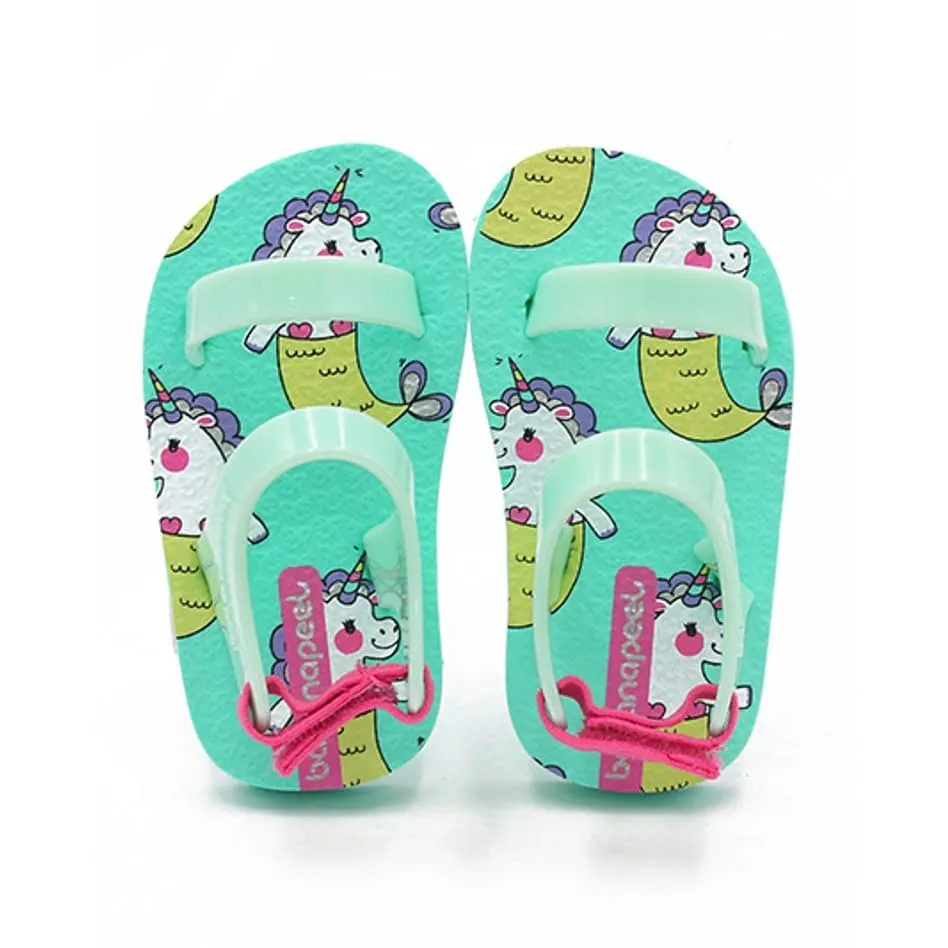 Banana Peel Slippers for Toddlers - Unimermaid Set Mint