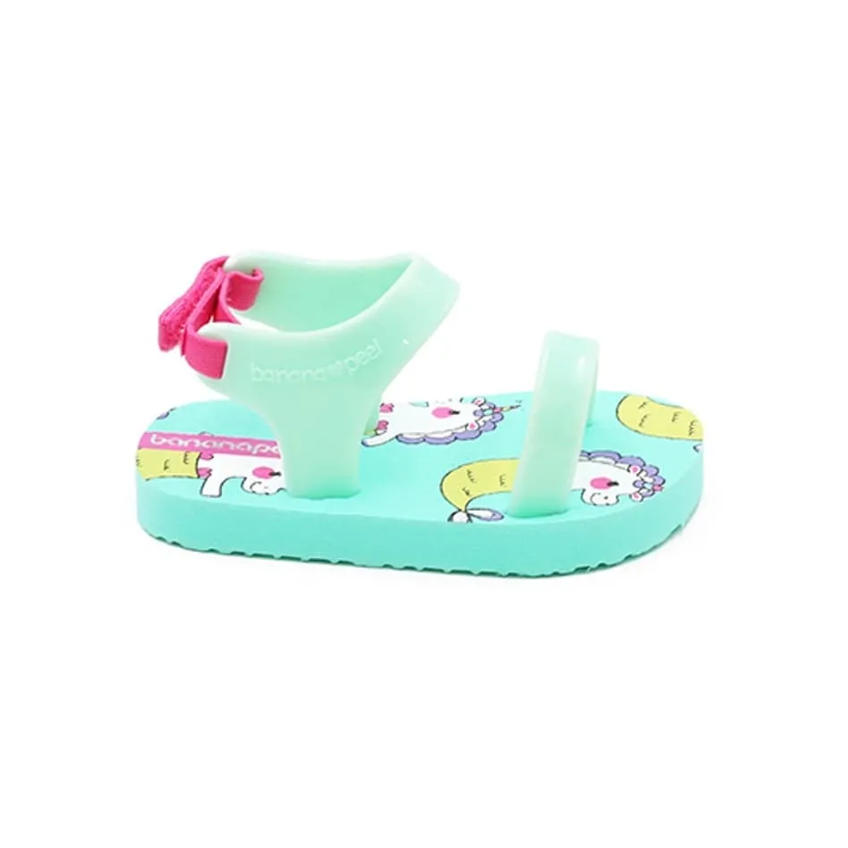 Banana Peel Slippers for Toddlers - Unimermaid Set Mint