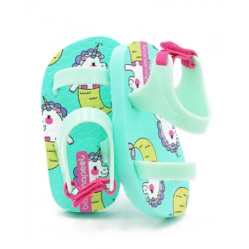 Banana Peel Slippers for Toddlers - Unimermaid Set Mint