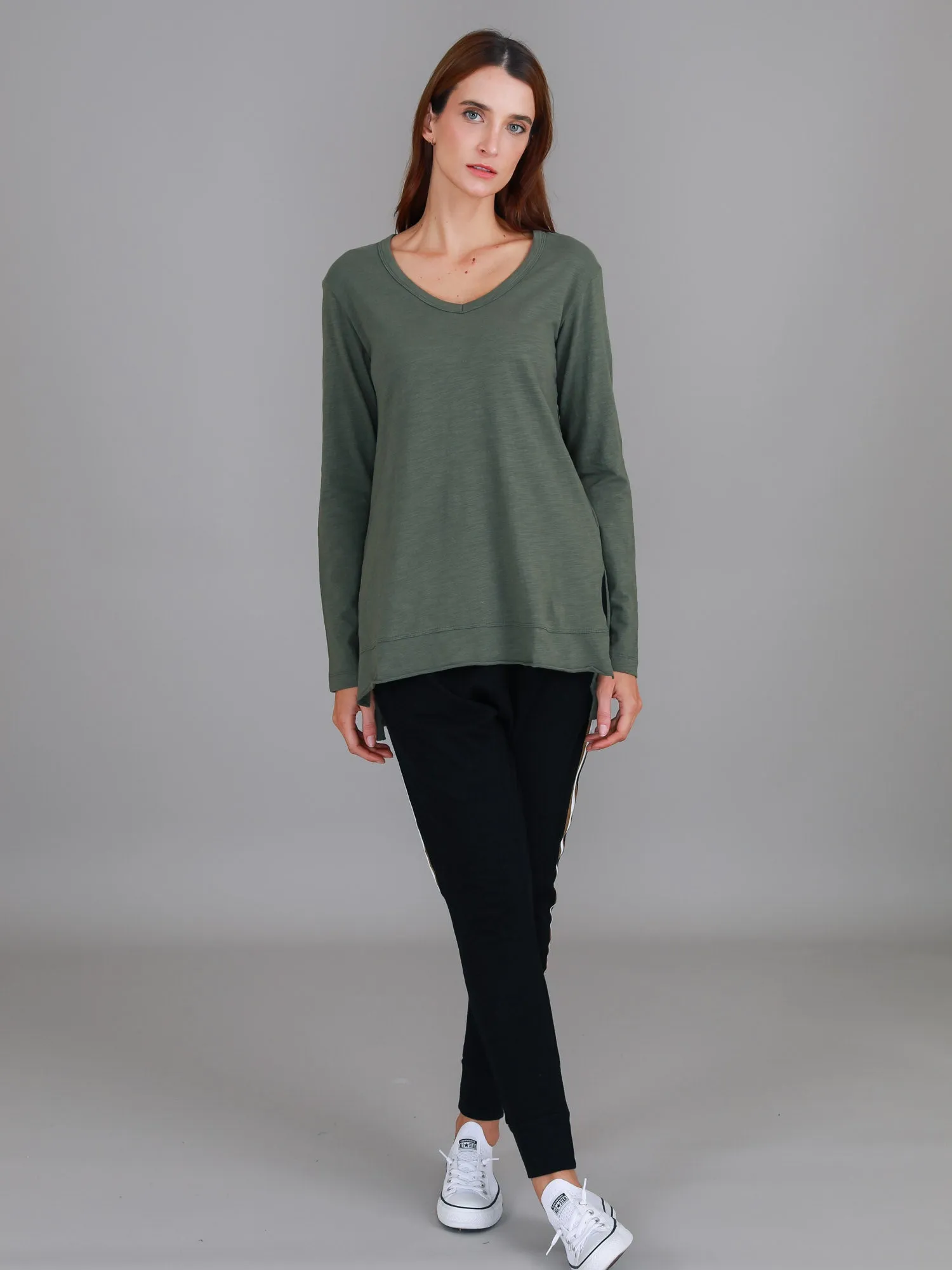 Barwon V Neck T Shirt