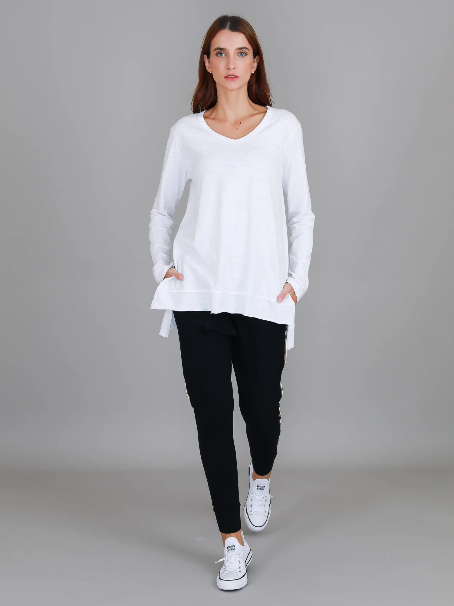 Barwon V Neck T Shirt