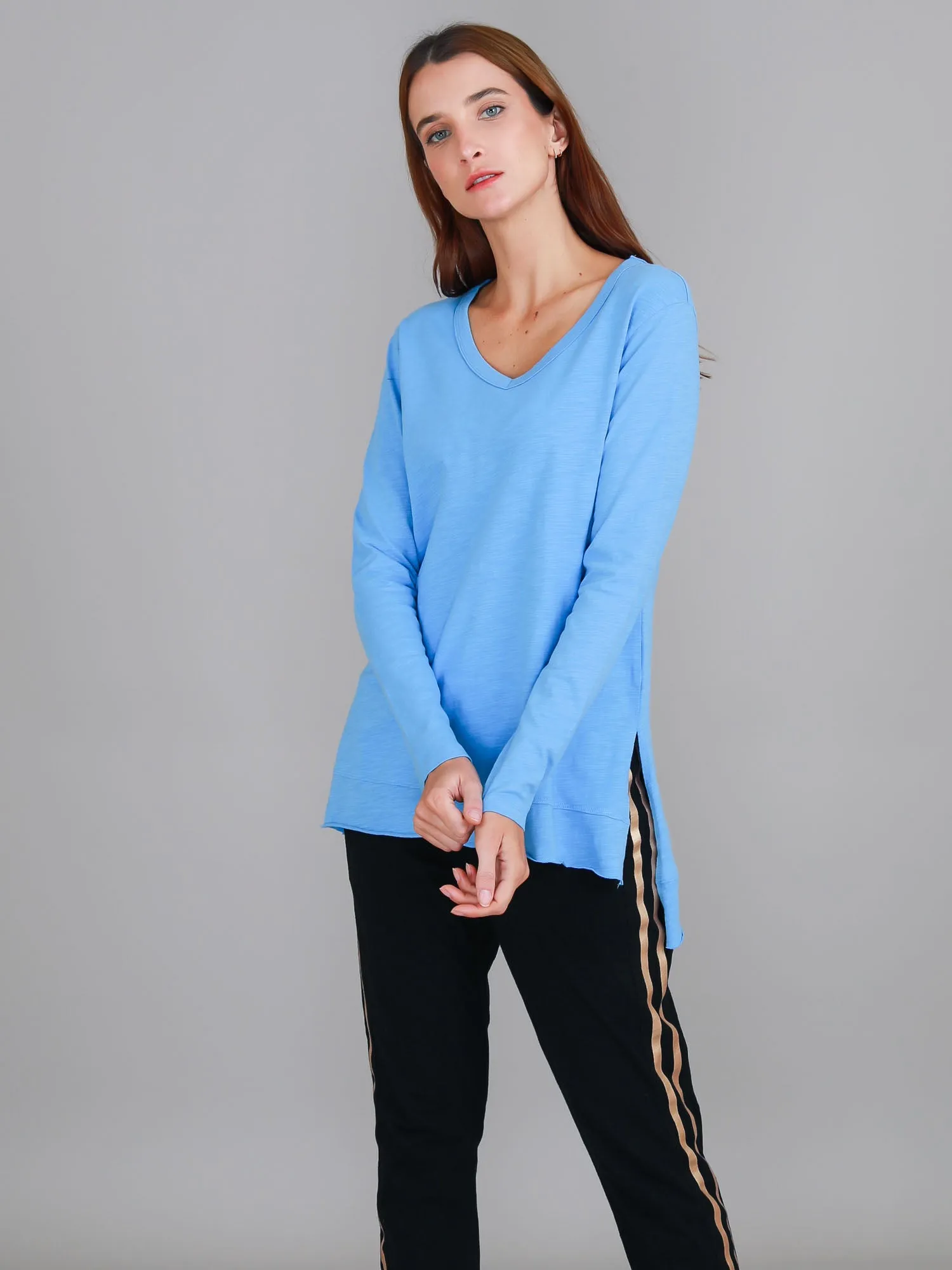 Barwon V Neck T Shirt