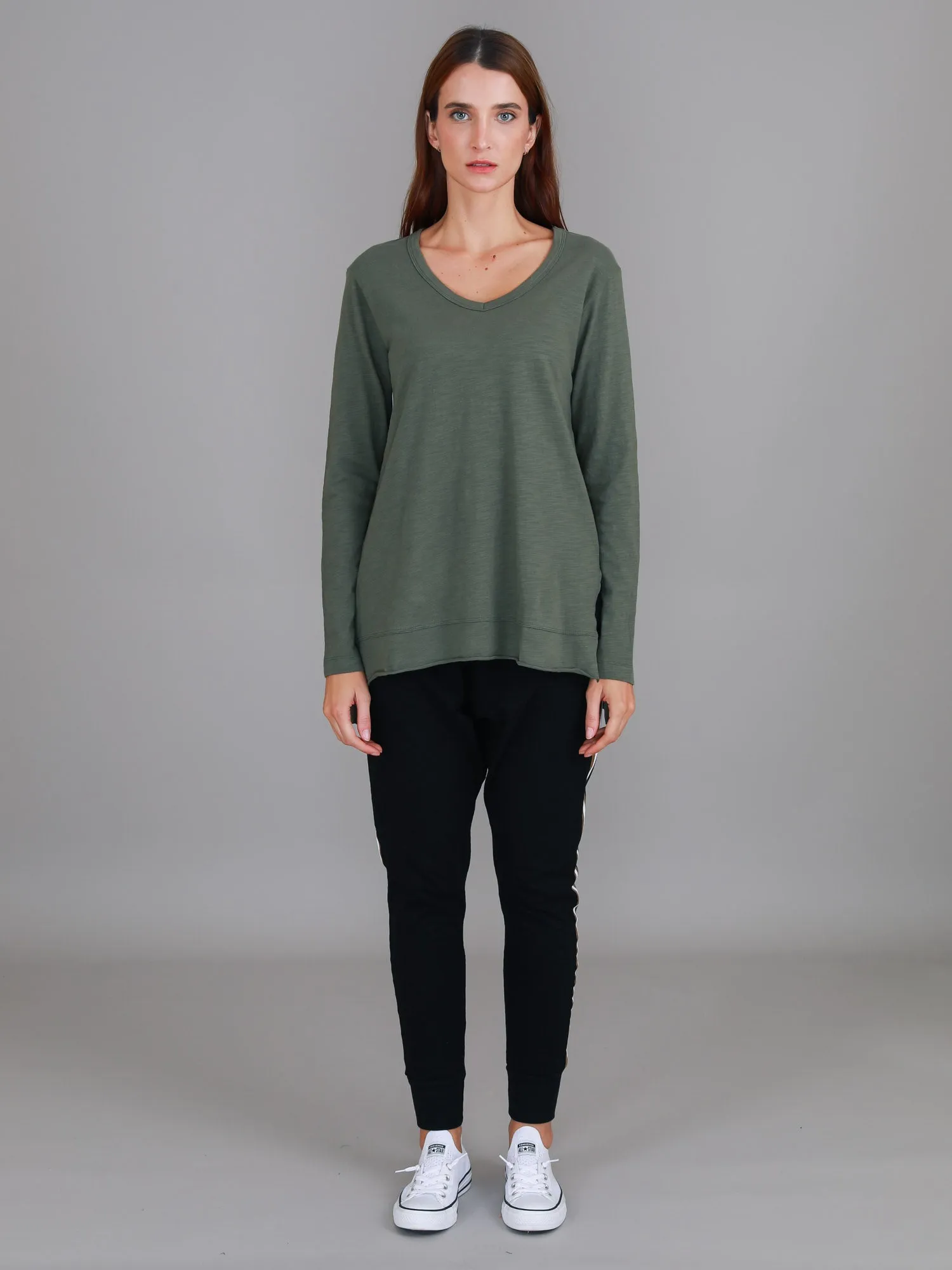 Barwon V Neck T Shirt