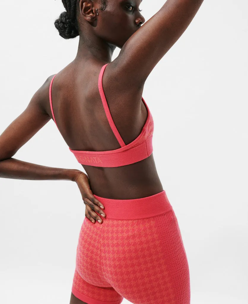 CHECKED OUT KNIT SHORT