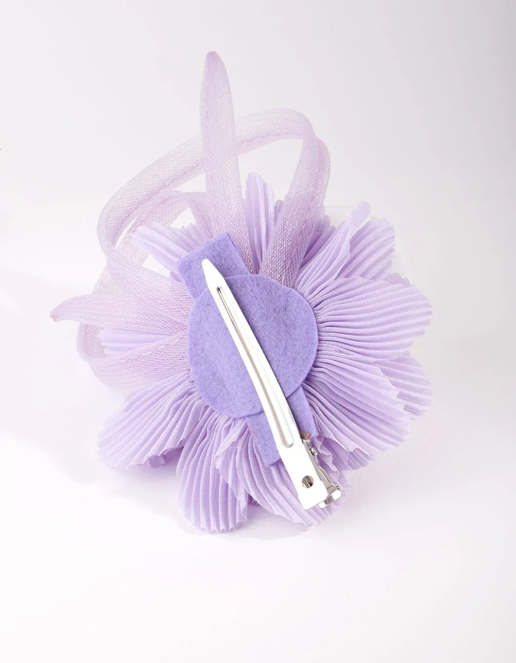 Crinkled Flower Clip