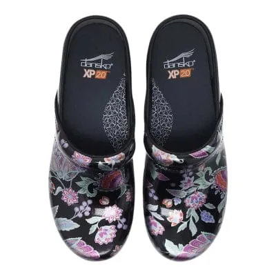 Dansko Women's XP 2.0 Clogs- Paisley Floral Patent