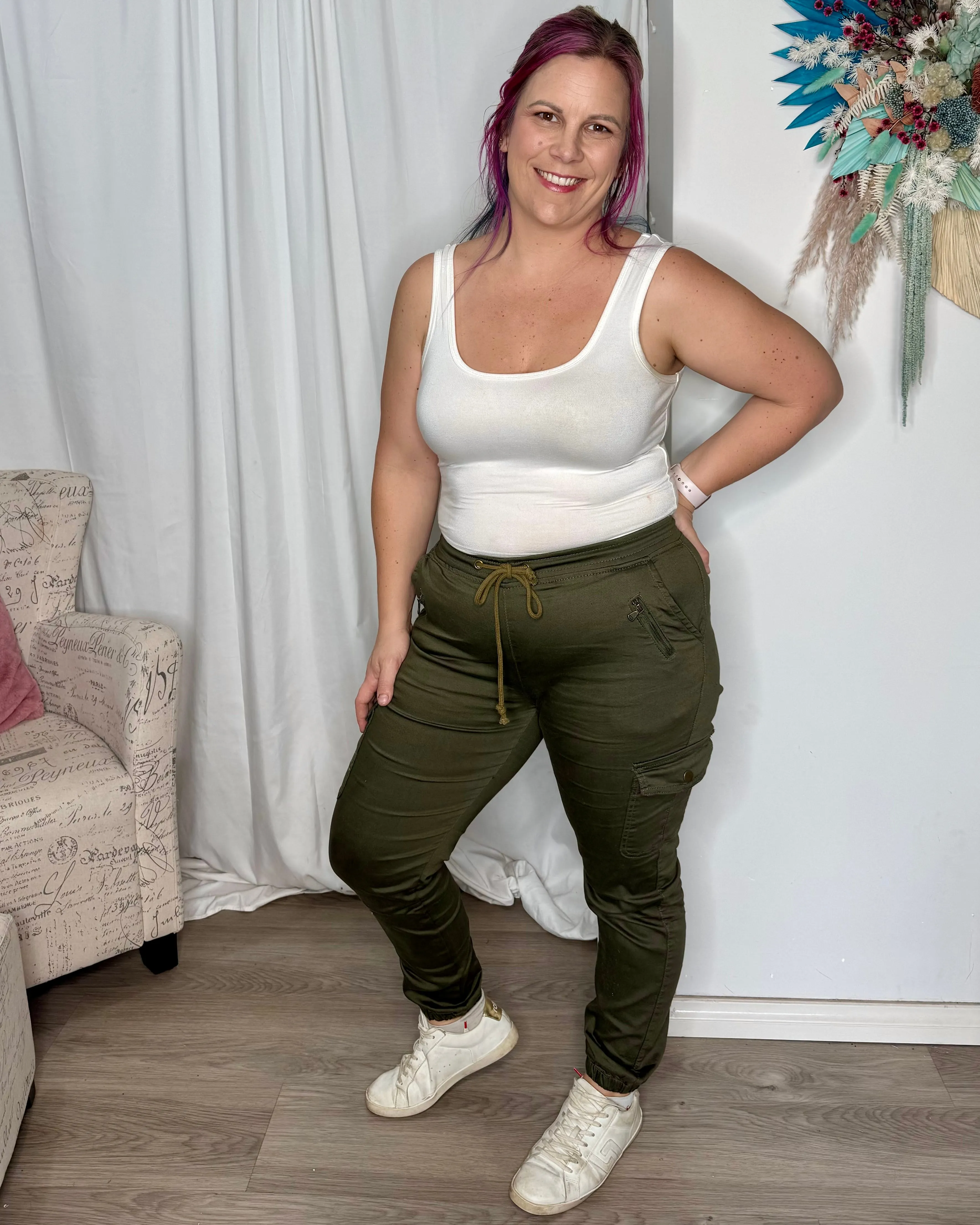 Detroit Cargo Pants - Khaki