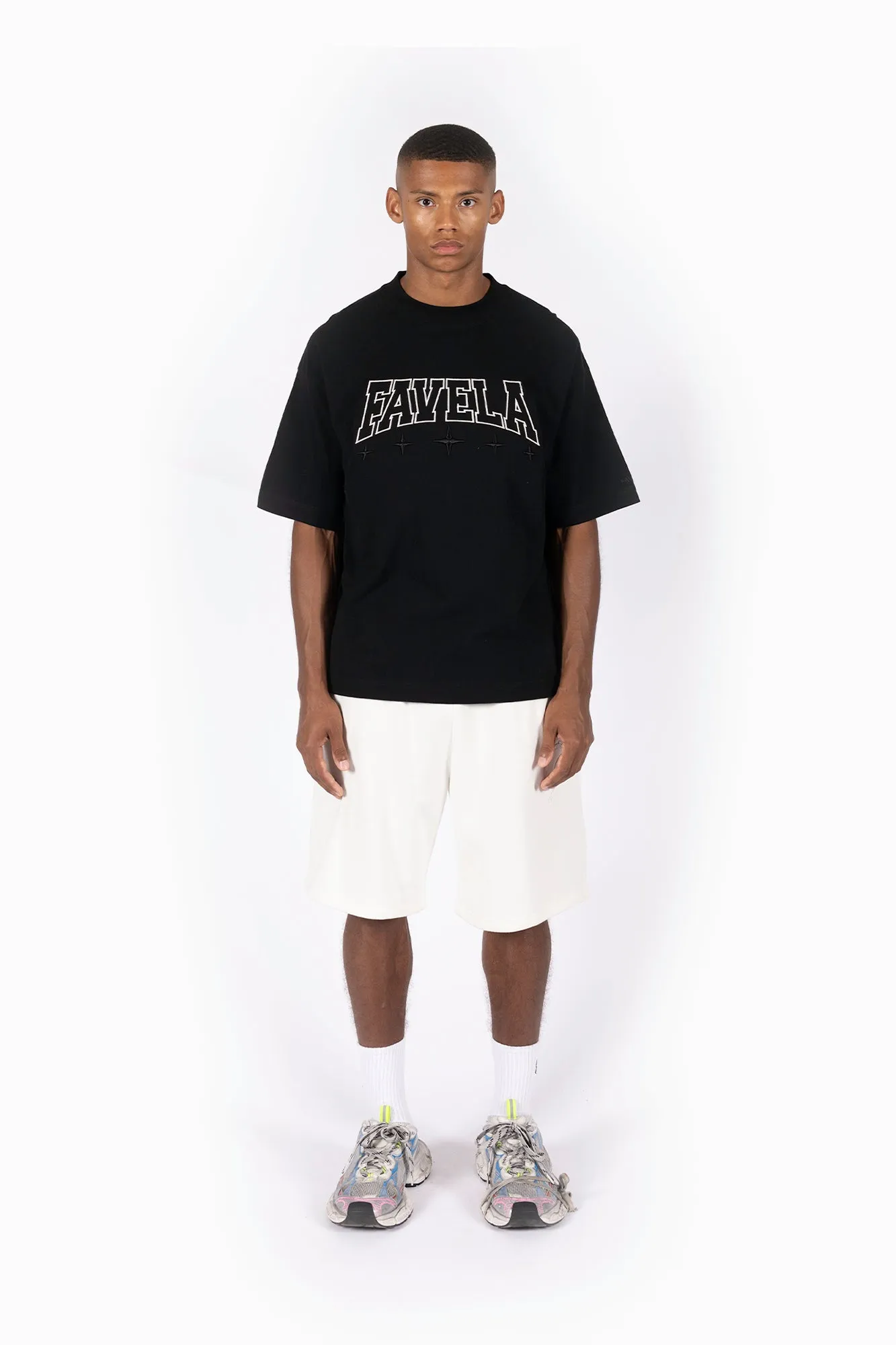 FIVE STAR BLACK T-SHIRT