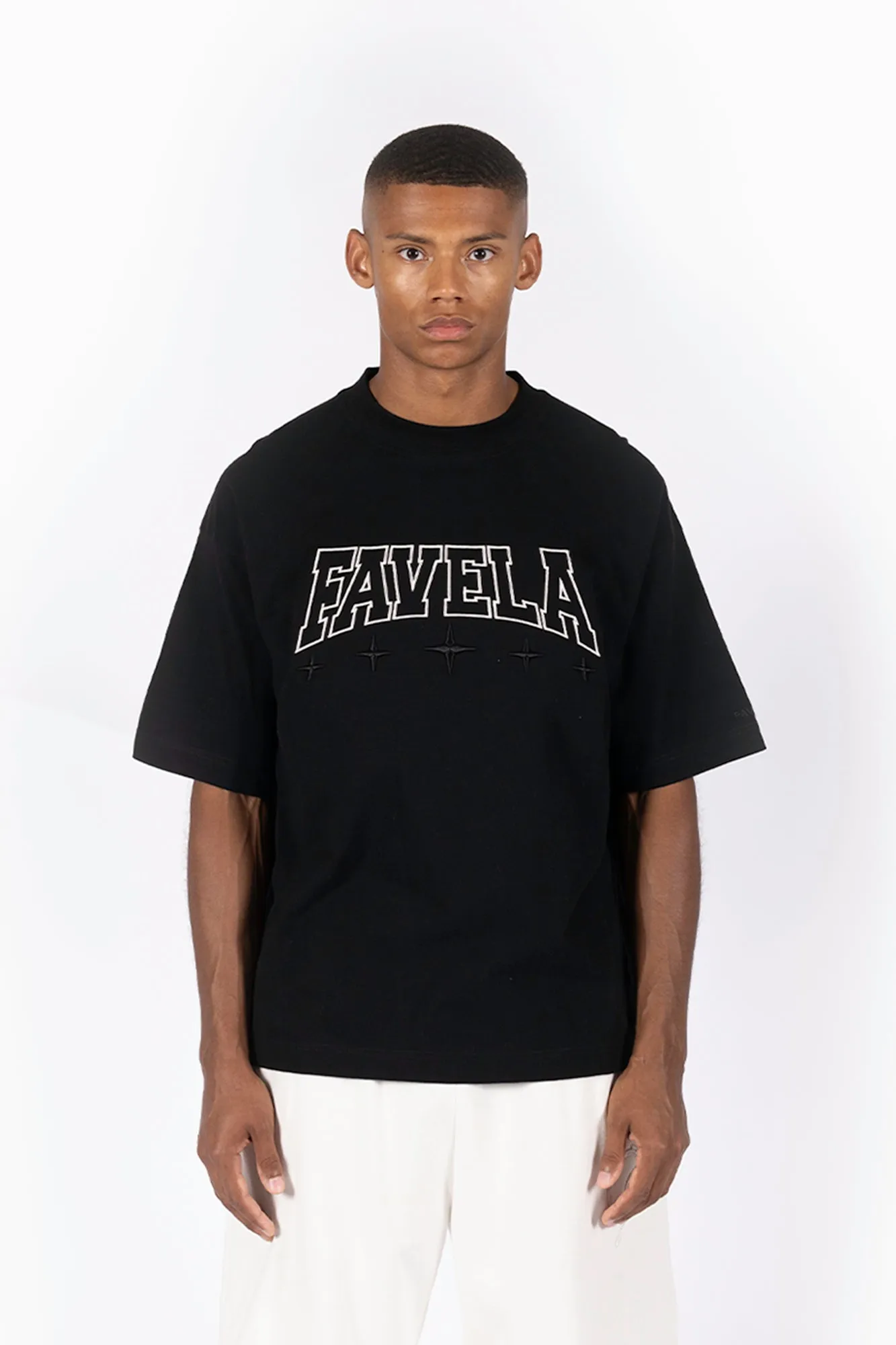 FIVE STAR BLACK T-SHIRT