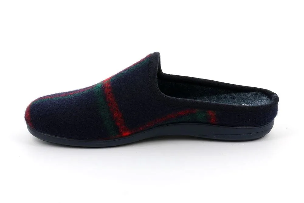 Grunland Men's Gafo Slippers- Blue