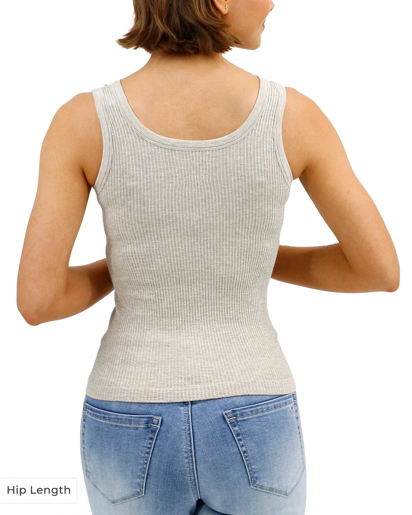 Heathered Oatmeal Brami Tank