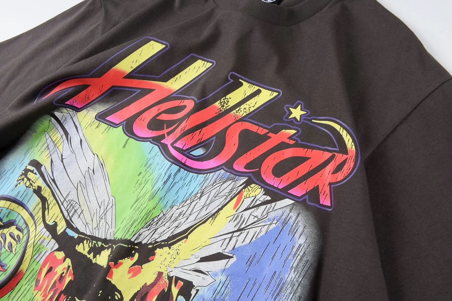 Hellstar T Shirt Pure Cotton Angel Print