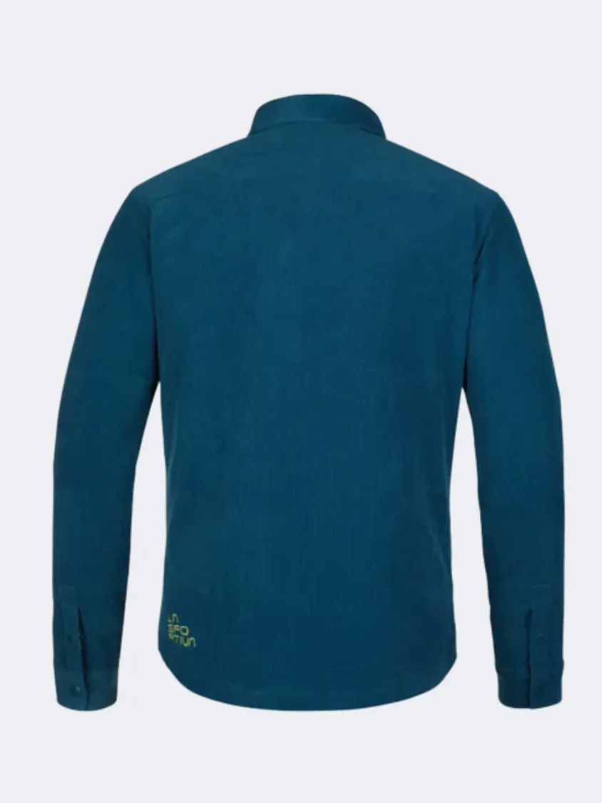 La Sportiva Setter Men Climbg Shirt Storm Blue