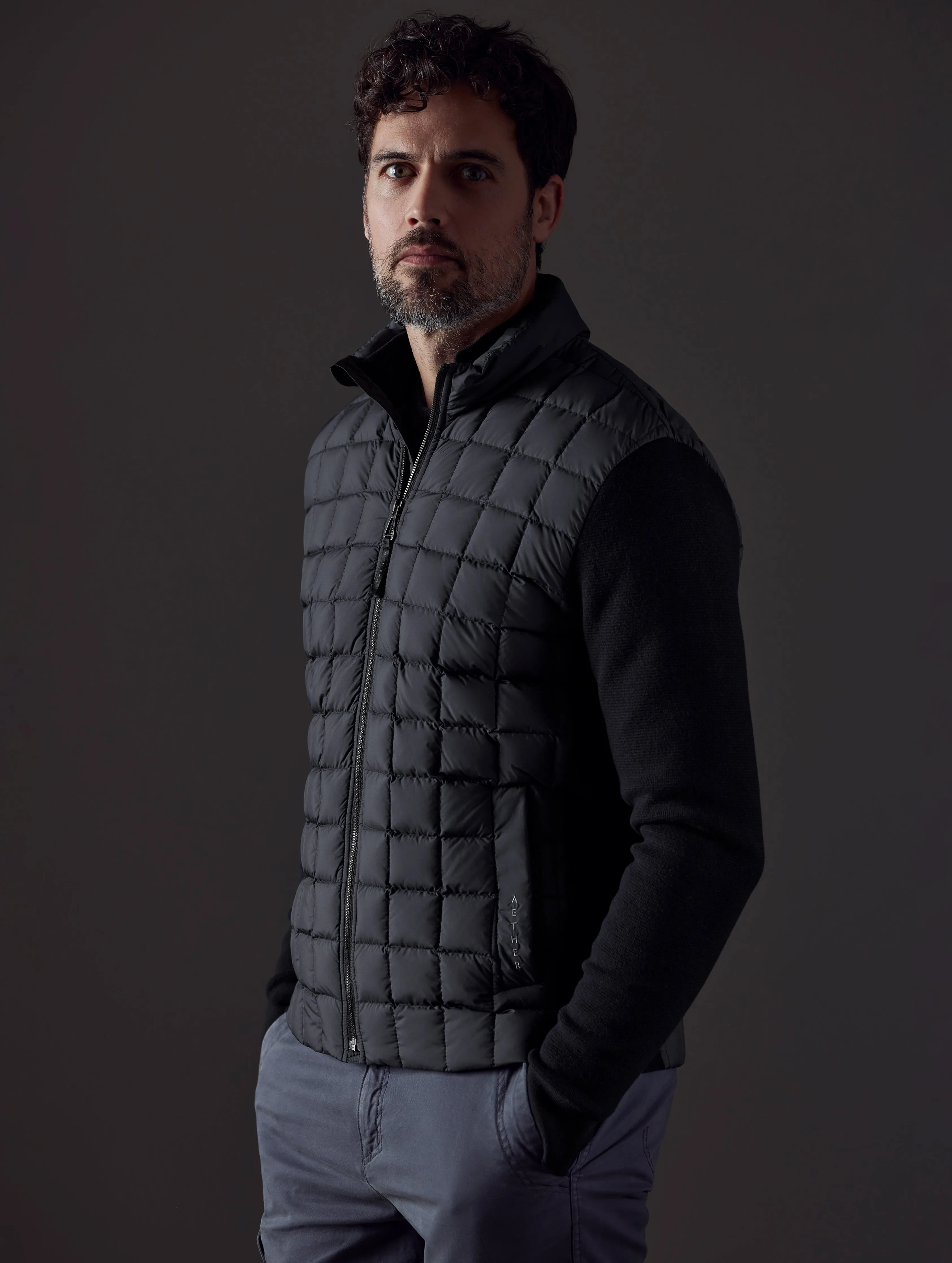 M Phase Full-Zip - Onyx Black