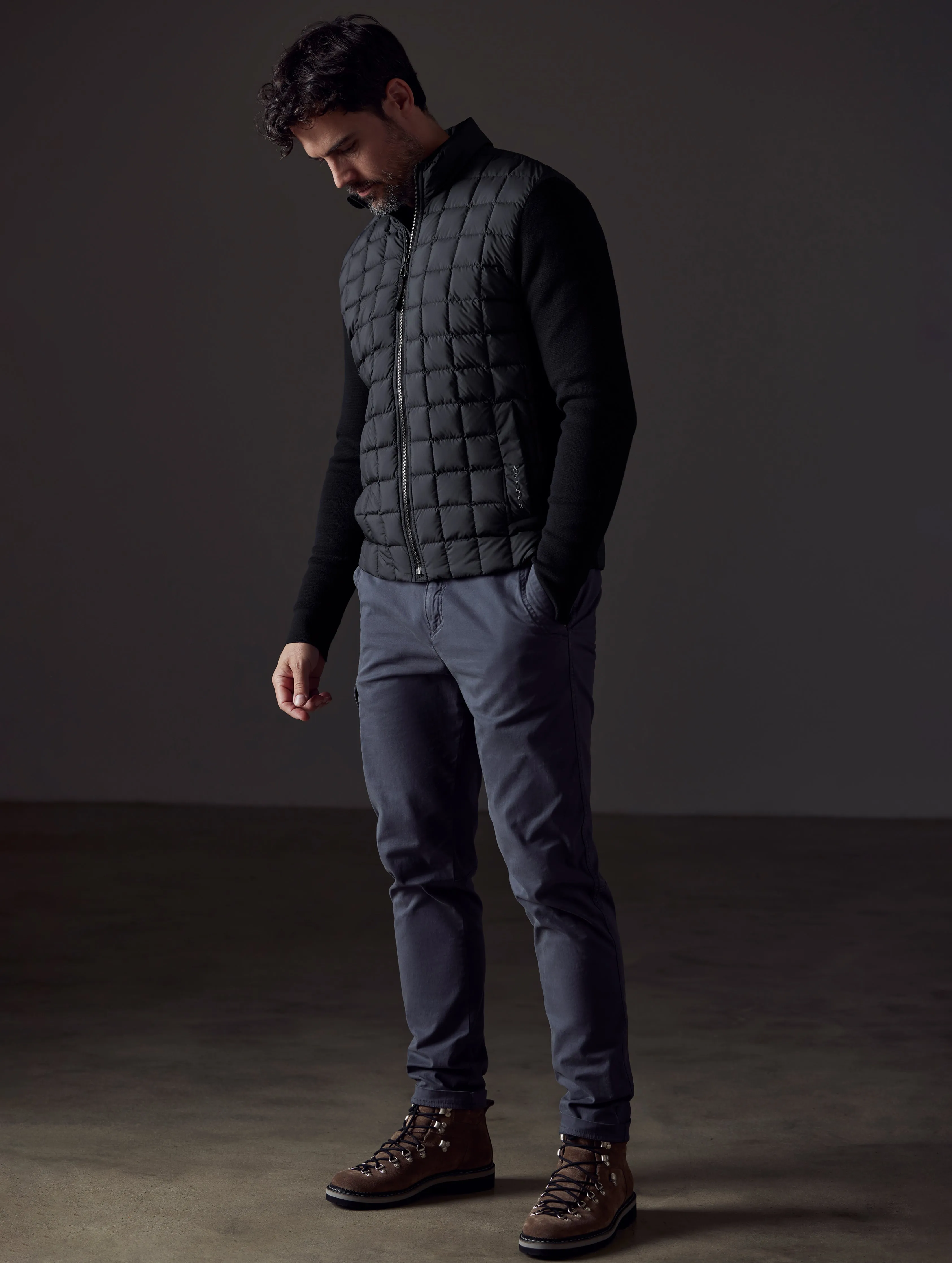 M Phase Full-Zip - Onyx Black