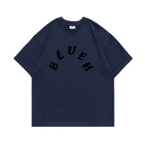 Men T-Shirt Summer Men's Printed round Neck T-shirt Casual Retro