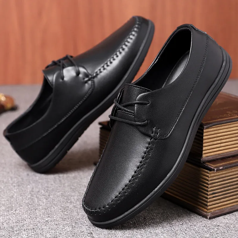 Men's Casual Genuine Leather Business Loafers | Driving Shoes