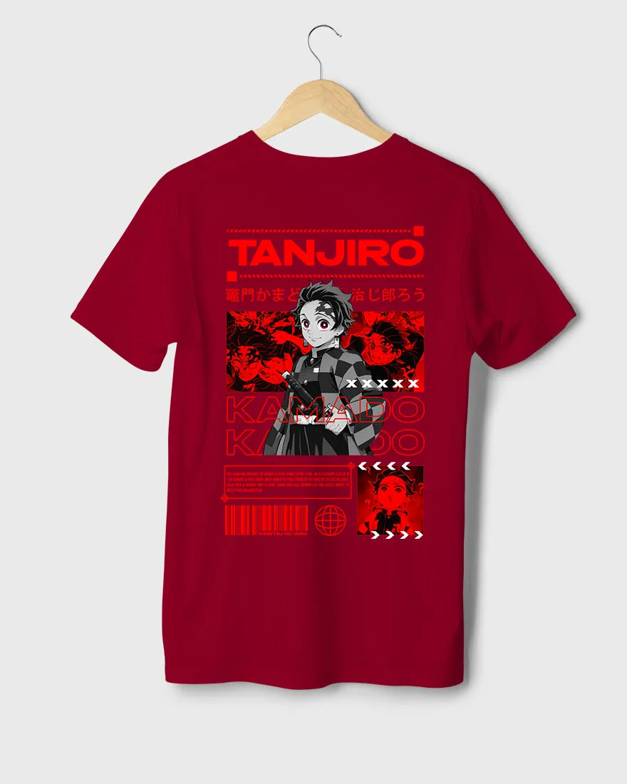 Mens Regular Tshirt Anime Demon Slayer Kamado 2