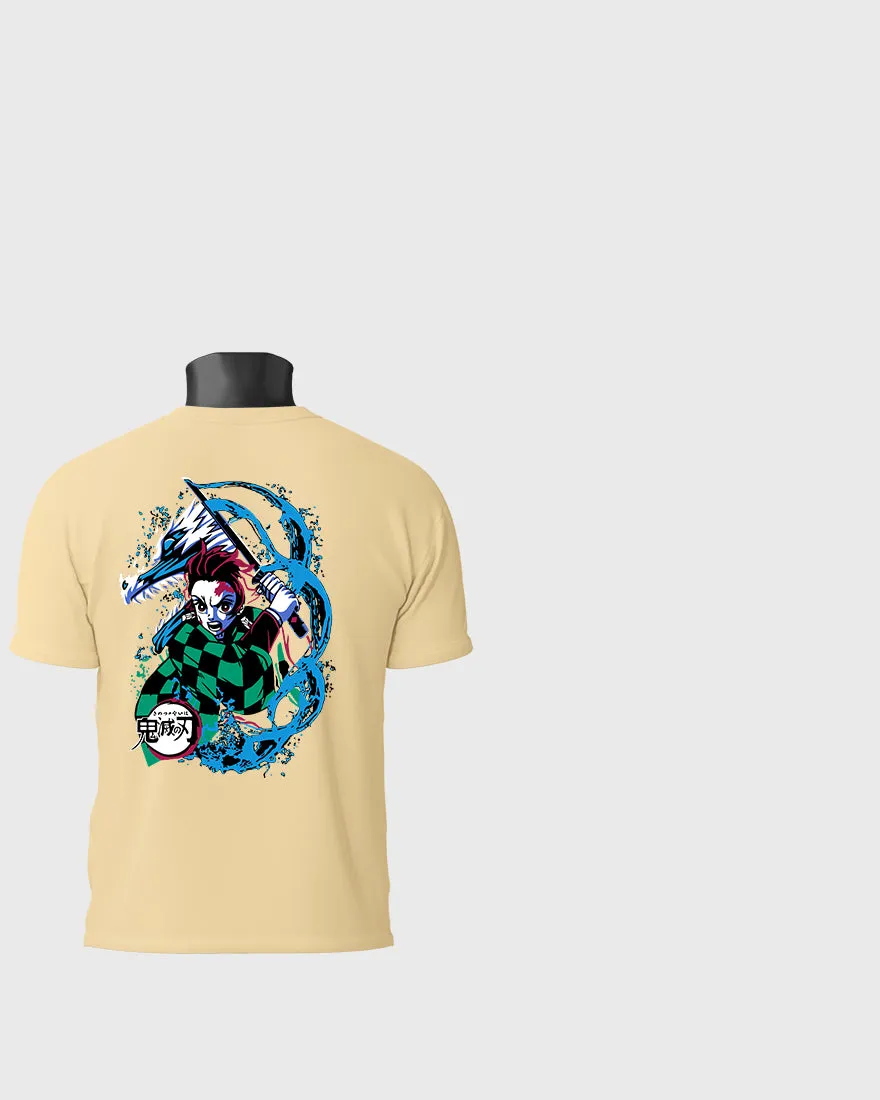 Mens Regular Tshirt Anime Demon Slayer Tanjiro 6