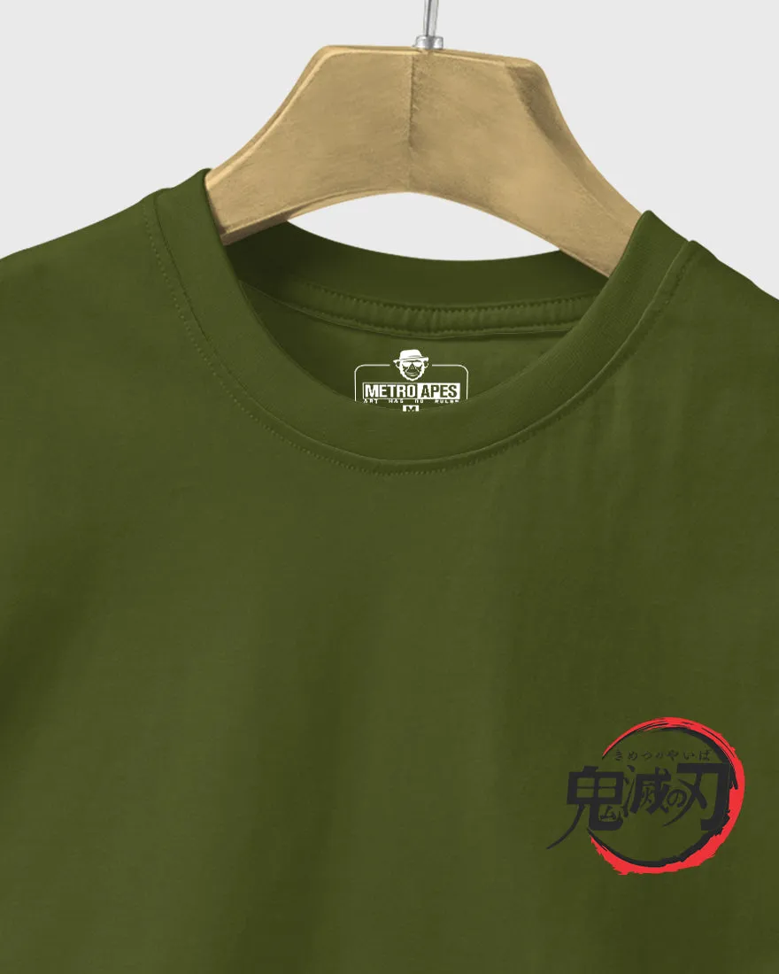 Mens Regular Tshirt Anime Demon Slayer Tanjiro 6