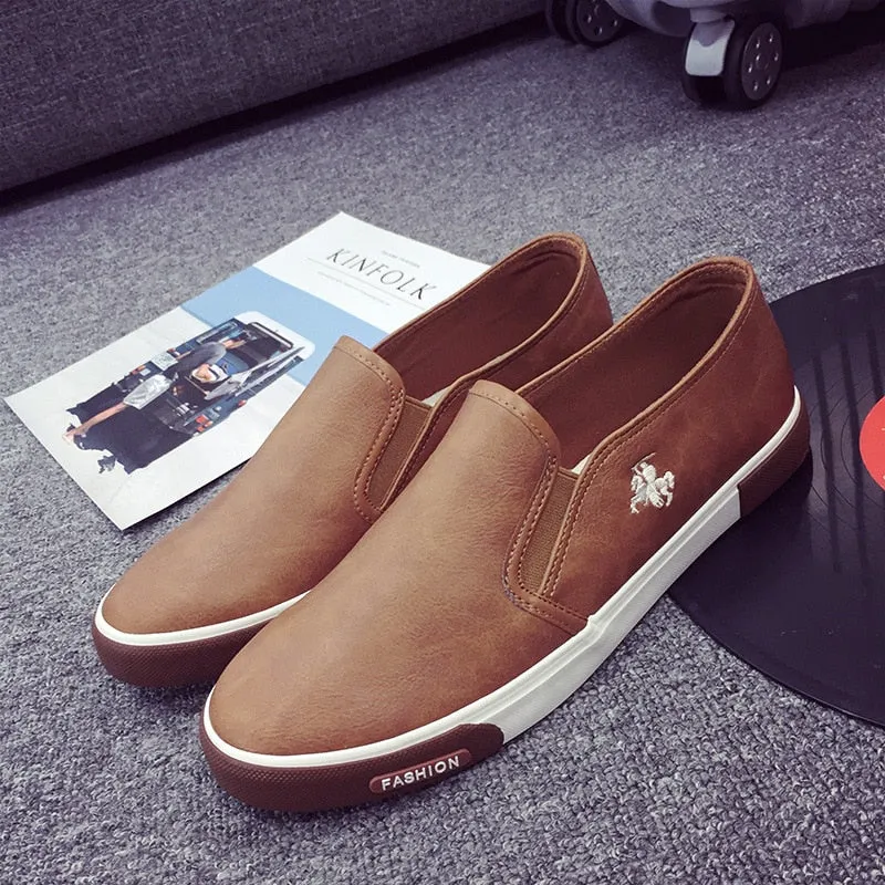Men's Spring & Autumn Leather Loafers