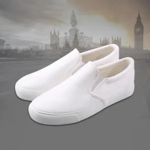 Men's Spring Breathable Canvas Slip-Ons