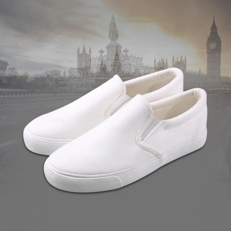 Men's Spring Breathable Canvas Slip-Ons