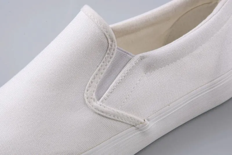 Men's Spring Breathable Canvas Slip-Ons