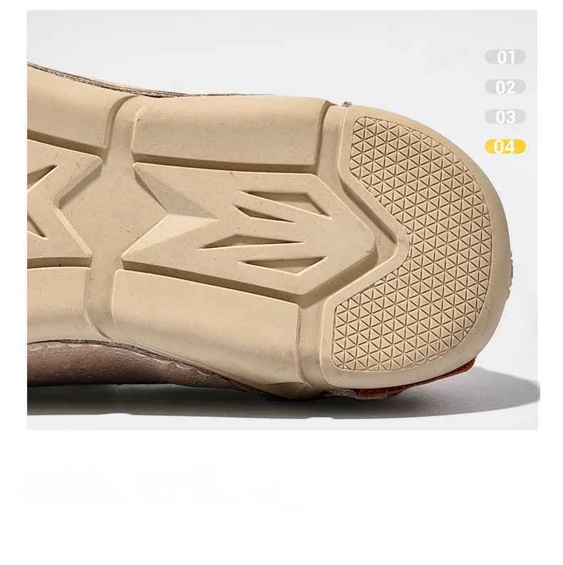 Men's Spring/Autumn Casual Breathable Driving Sneakers | Plus Size