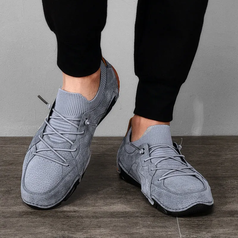 Men's Spring/Autumn Casual Breathable Driving Sneakers | Plus Size