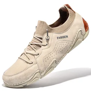 Men's Spring/Autumn Casual Breathable Driving Sneakers | Plus Size
