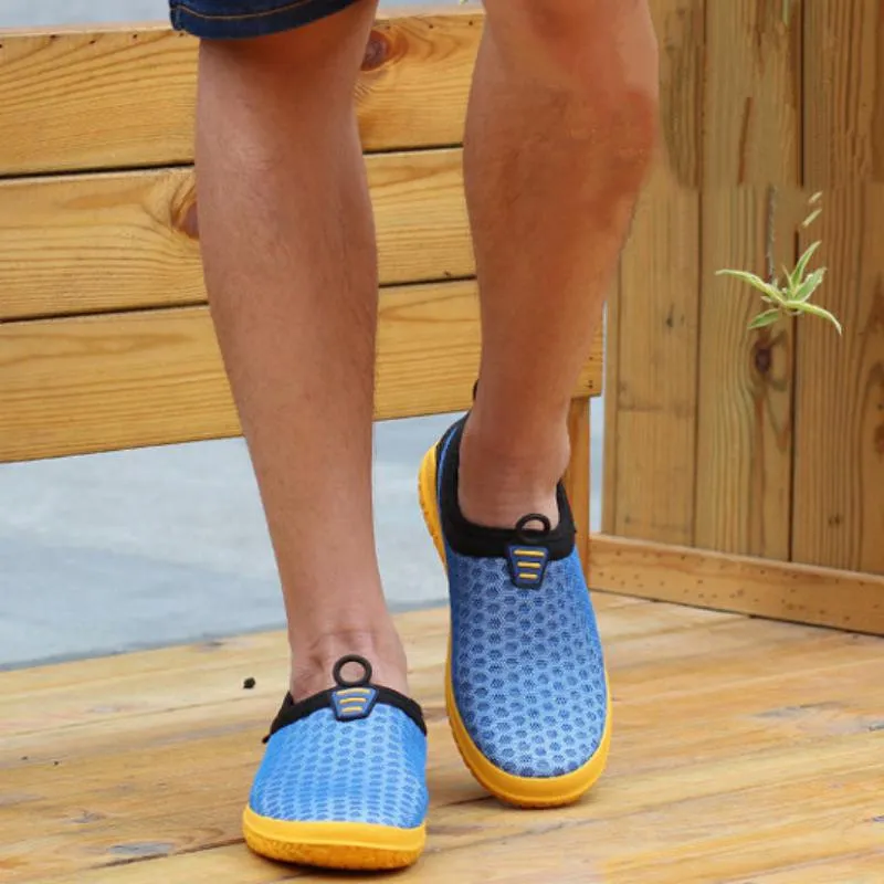 Men's Summer Casual Breathable Slip-Ons | Plus Size