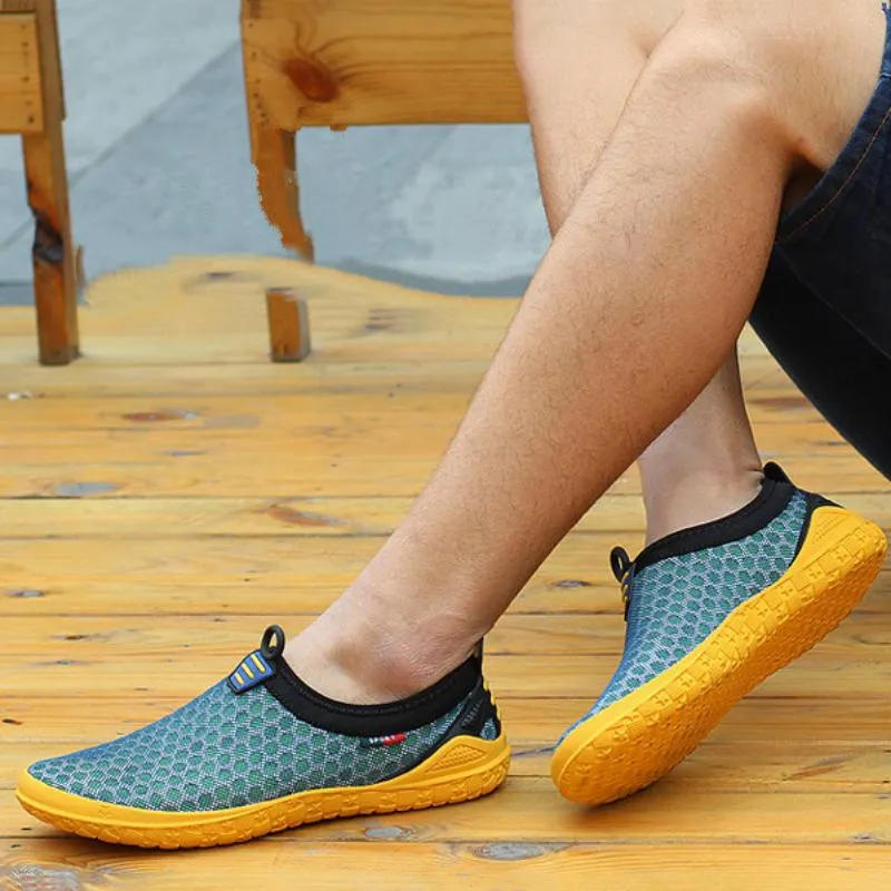 Men's Summer Casual Breathable Slip-Ons | Plus Size