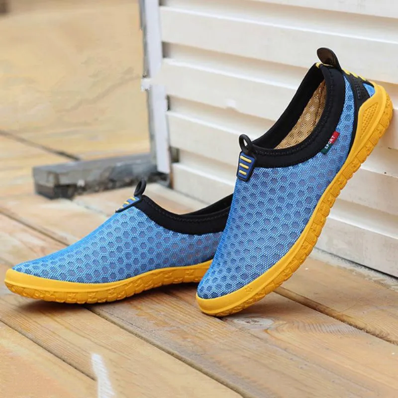 Men's Summer Casual Breathable Slip-Ons | Plus Size