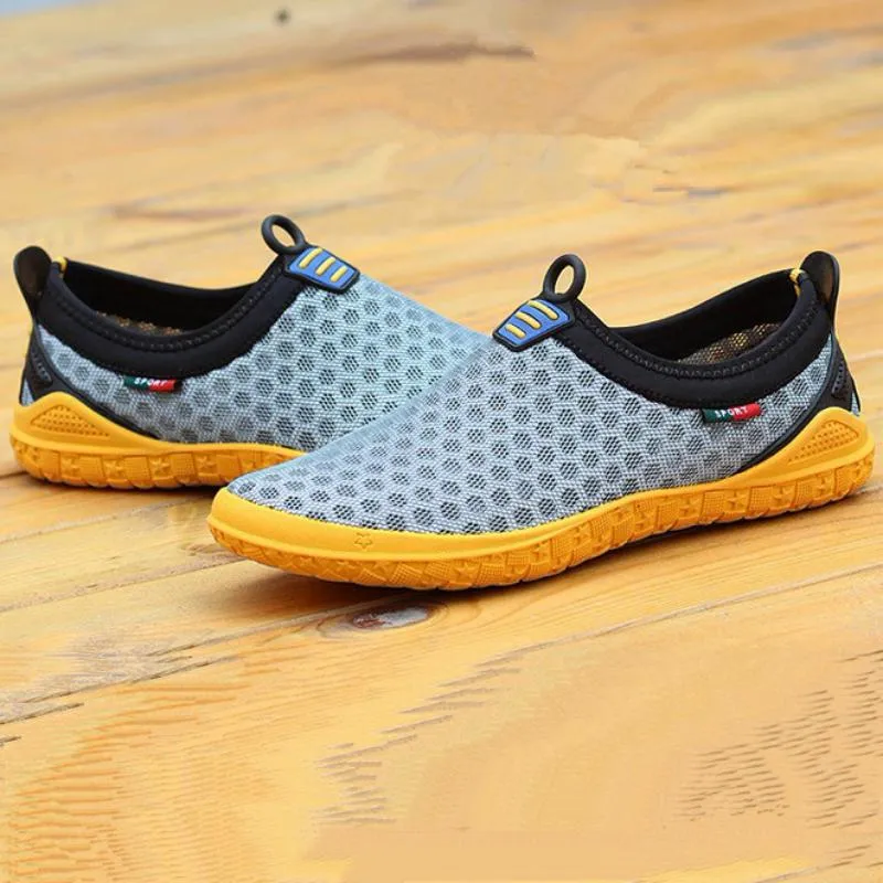 Men's Summer Casual Breathable Slip-Ons | Plus Size