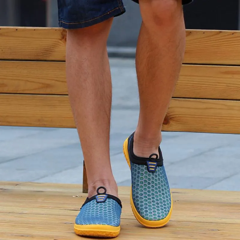 Men's Summer Casual Breathable Slip-Ons | Plus Size