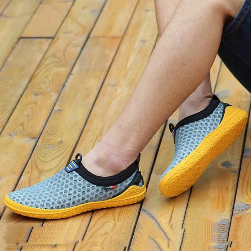 Men's Summer Casual Breathable Slip-Ons | Plus Size