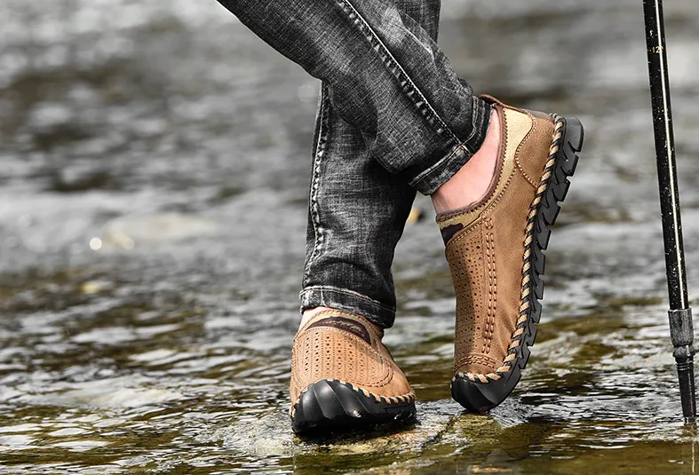 Men's Summer Genuine Leather Loafers