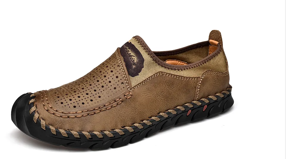 Men's Summer Genuine Leather Loafers