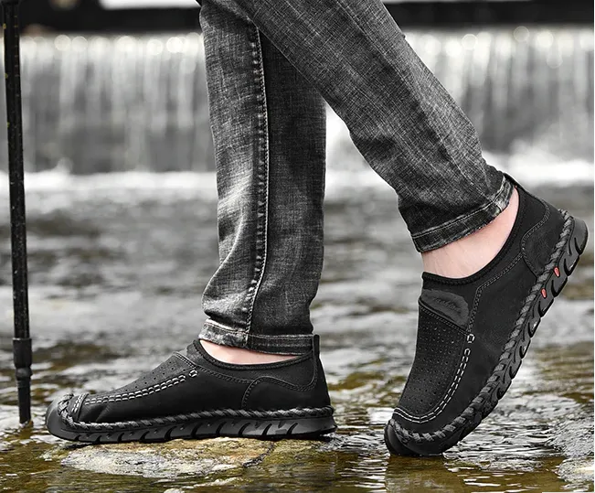 Men's Summer Genuine Leather Loafers