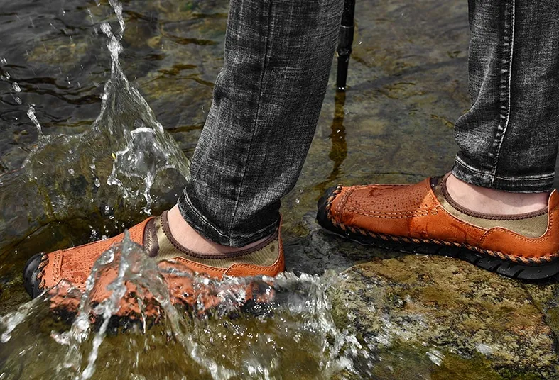 Men's Summer Genuine Leather Loafers
