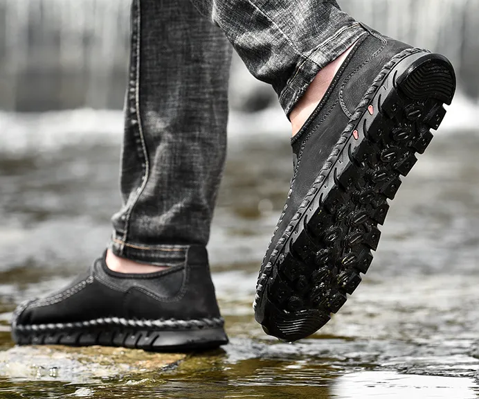 Men's Summer Genuine Leather Loafers