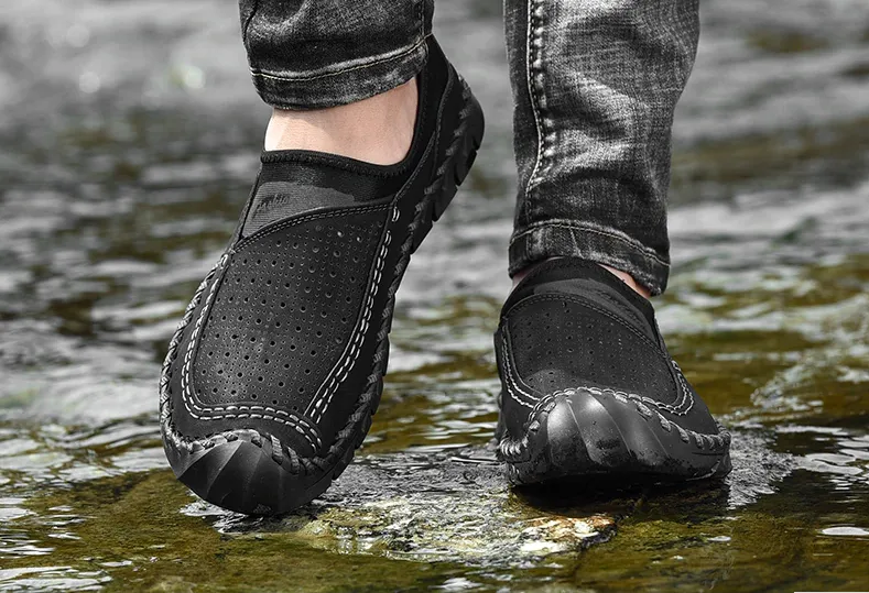Men's Summer Genuine Leather Loafers