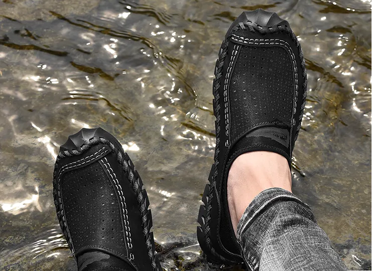 Men's Summer Genuine Leather Loafers