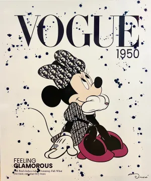 Minnie en Vogue ORIGINAL by S Miro